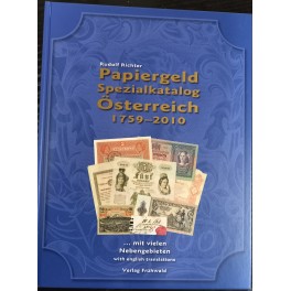 Papiergeld Spezialkatalog Oesterreich 1759 - 2010